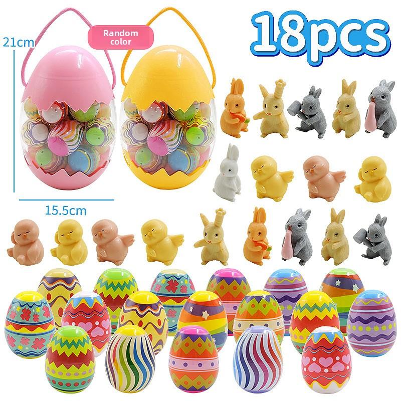 New Easter Egg Toys: Printed Plastic Open-Ended Eggs, DIY Bunny Capsule Toys, Easter Gifts New Easter Egg Toys: Printed Plastic Open-Ended Eggs, DIY Bunny Capsule Toys, Easter Gifts