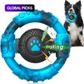 Durable Dog Chewing Toy, Sound-Producing Steering Wheel, Nylon Rubber Puppy Teething Stick, Long-Lasting Pet Accessories #GLOBAL PICKS
