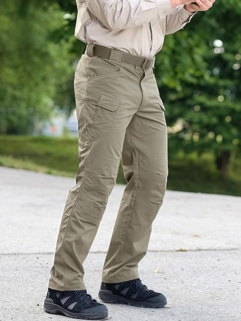 Spring-Autumn Outdoor Stretch Water-Resistant Hiking Trousers - Wear-Resistant Desert Camouflage Tactical Military Utility Pants