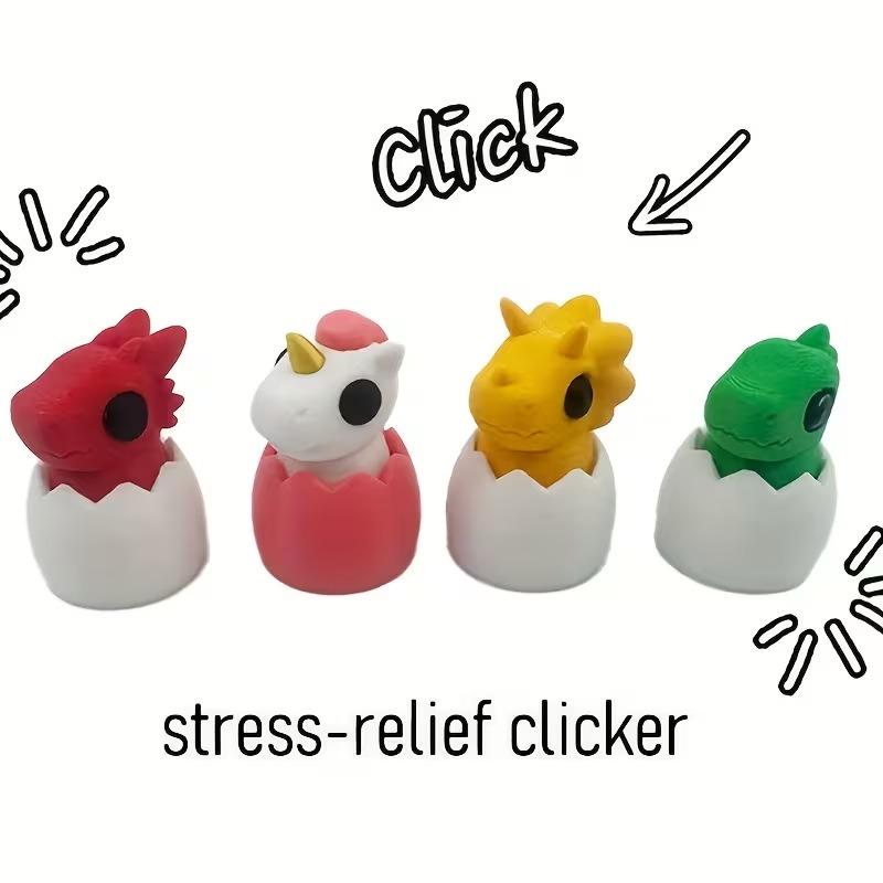 3D Printed N & Y Button Clicker Desk Decor Cute Stress Relief Ornament Holiday Gift