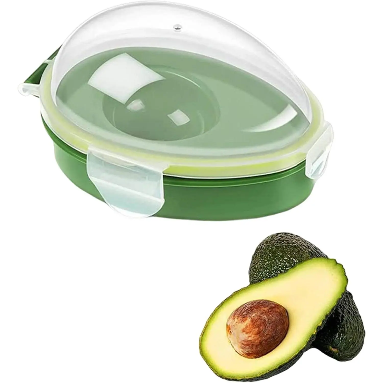 Avocado Saver Holder with Clear  Lid,for Keeper Avocado  | Avocado  Saver,Avocado Container Storage Box,Avocado Keeper Storage container Keep Your Avocados  for Days