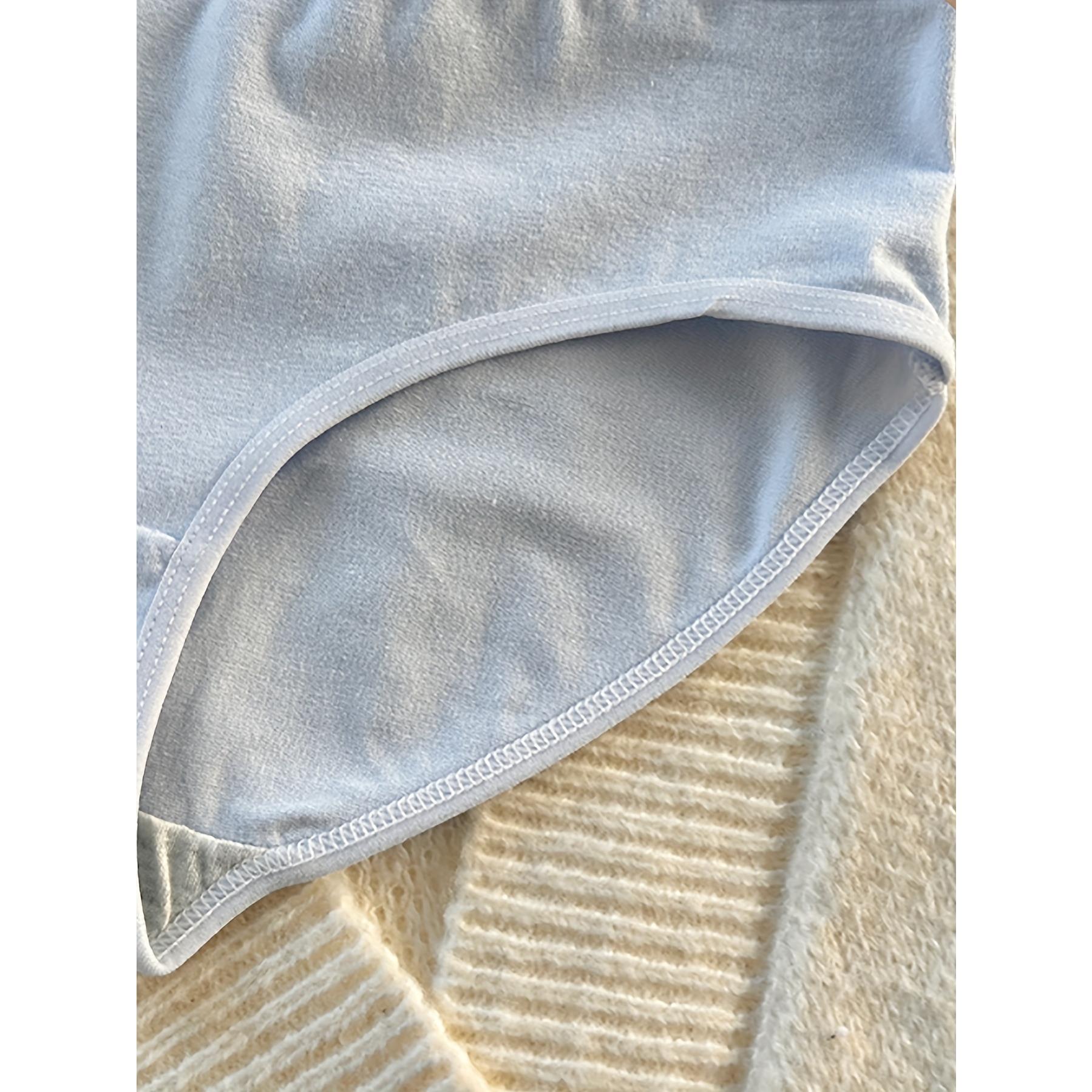 8 Pieces of Comfortable Cotton Girls' Underwear with Fashionable Letter Logo - Breathable Low Waist Underwear in Various Colors, Suitable All Seasons, Cute Underwear