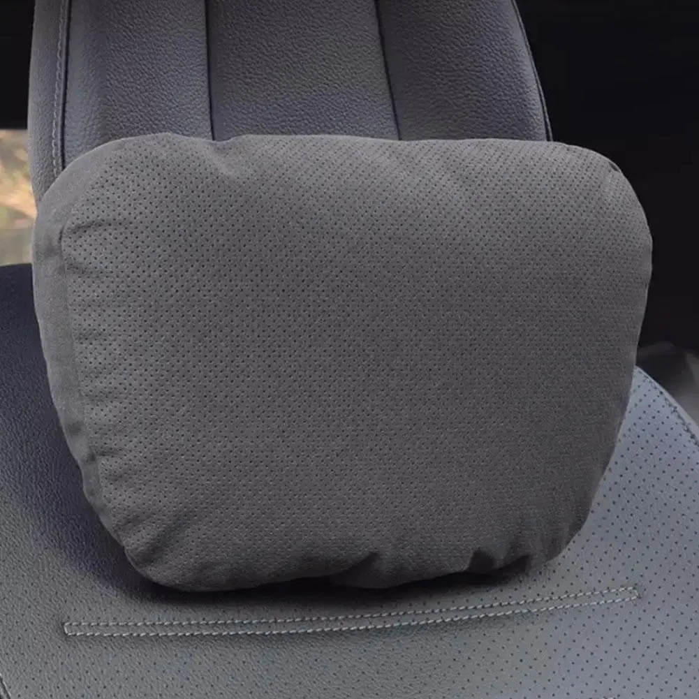 Luxury Car Headrest Pillow,Premium Neck Support Cushion for Mercedes S-Class, BMW,Breathable,Soft for Long Drive Comfort cervical