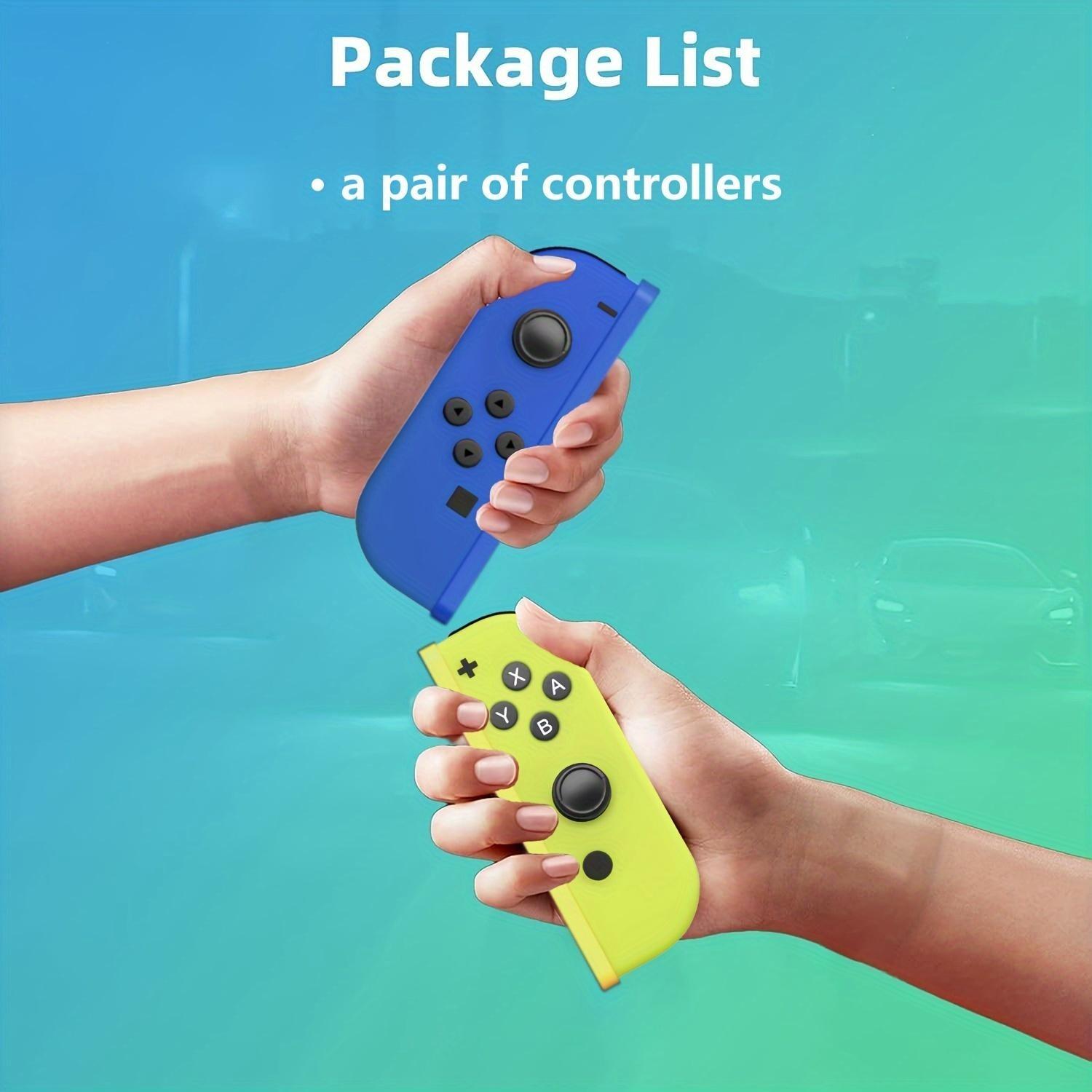 YUYIU Switch Controllers Replacement For Switch/OLED/Lite, Switch Controller For Nintendo Switch Controller, Switch Controllers Support, Screenshot, Wake-up, Motion Control/Dual Vibration