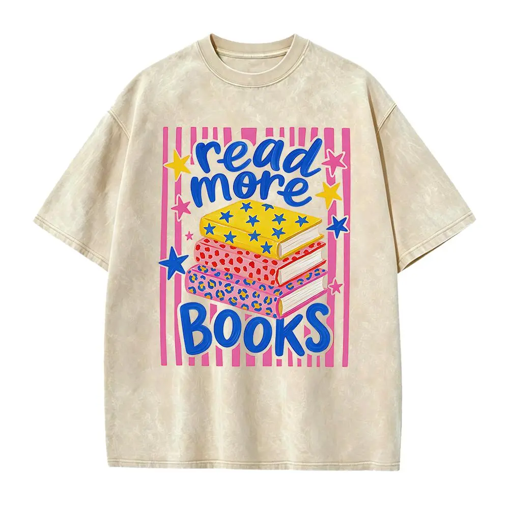 Bookish Shirt, Teacher Tee, Read More Books, Book Lover Tshirt, Reading, Literature, Language Arts, ELA, Literacy, Librarian Casual Round Neck