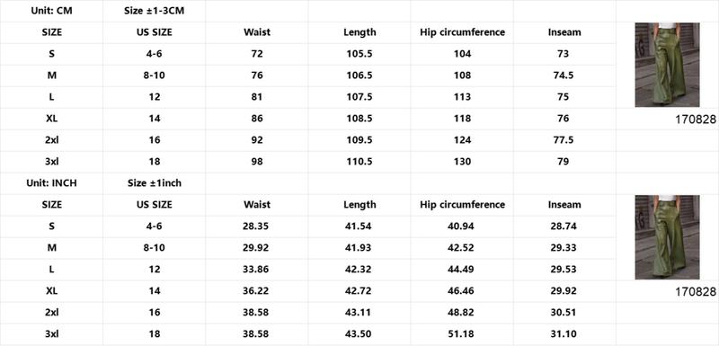 UOOZEE NEW  Women's Faux Leather Pants PU High Waist Wide Leg Pants with Pockets Pleated Going Out Flare Trousers