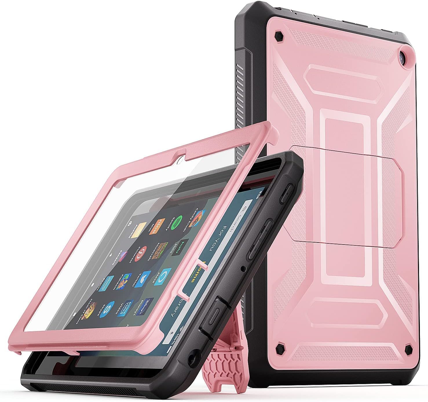 All New 8 8 Plus Tablet 8 InchChild Adult Friendly with Stand and Screen Protector Incompatible with Sony and Nokia Pink