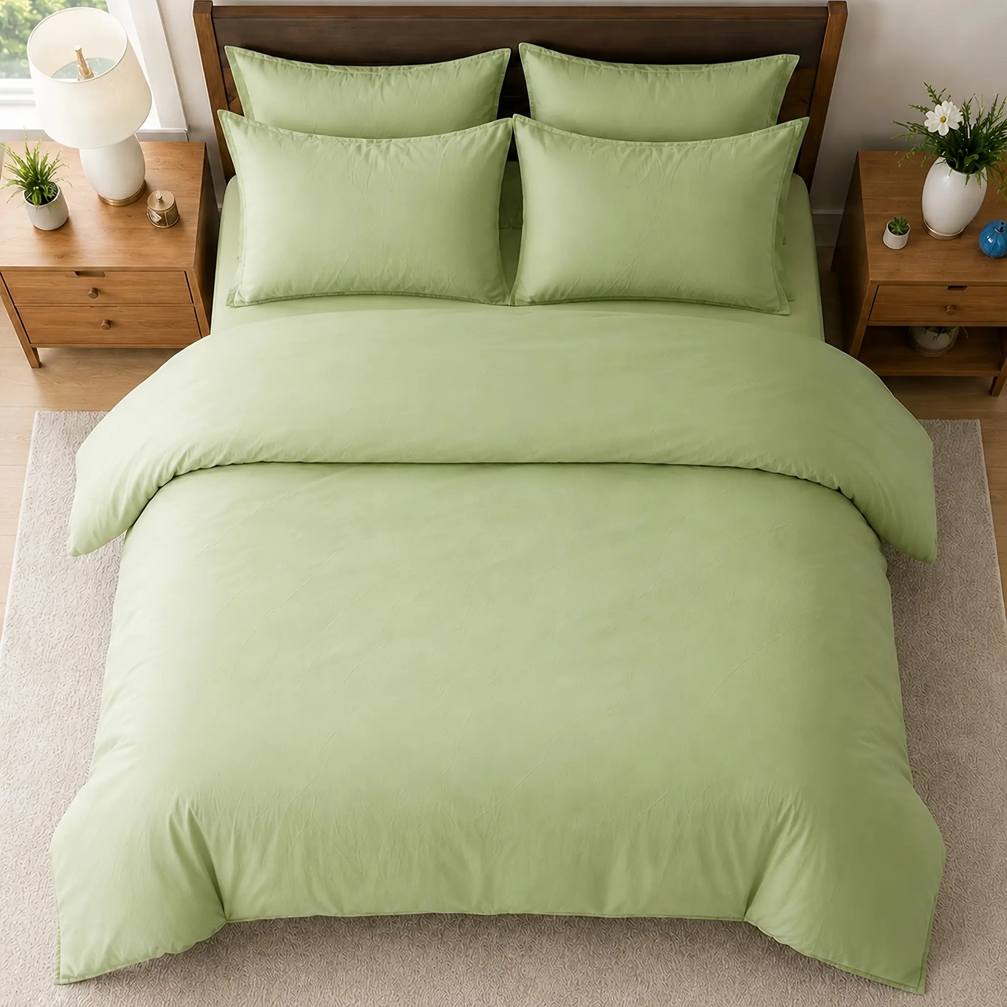 3 Pcs Quilted Bedspread Set, Soft Breathable Microfiber Quilt Bedding, All Season Modern Design, Available in Twin Full Queen King Sizes, Random Color Shipment