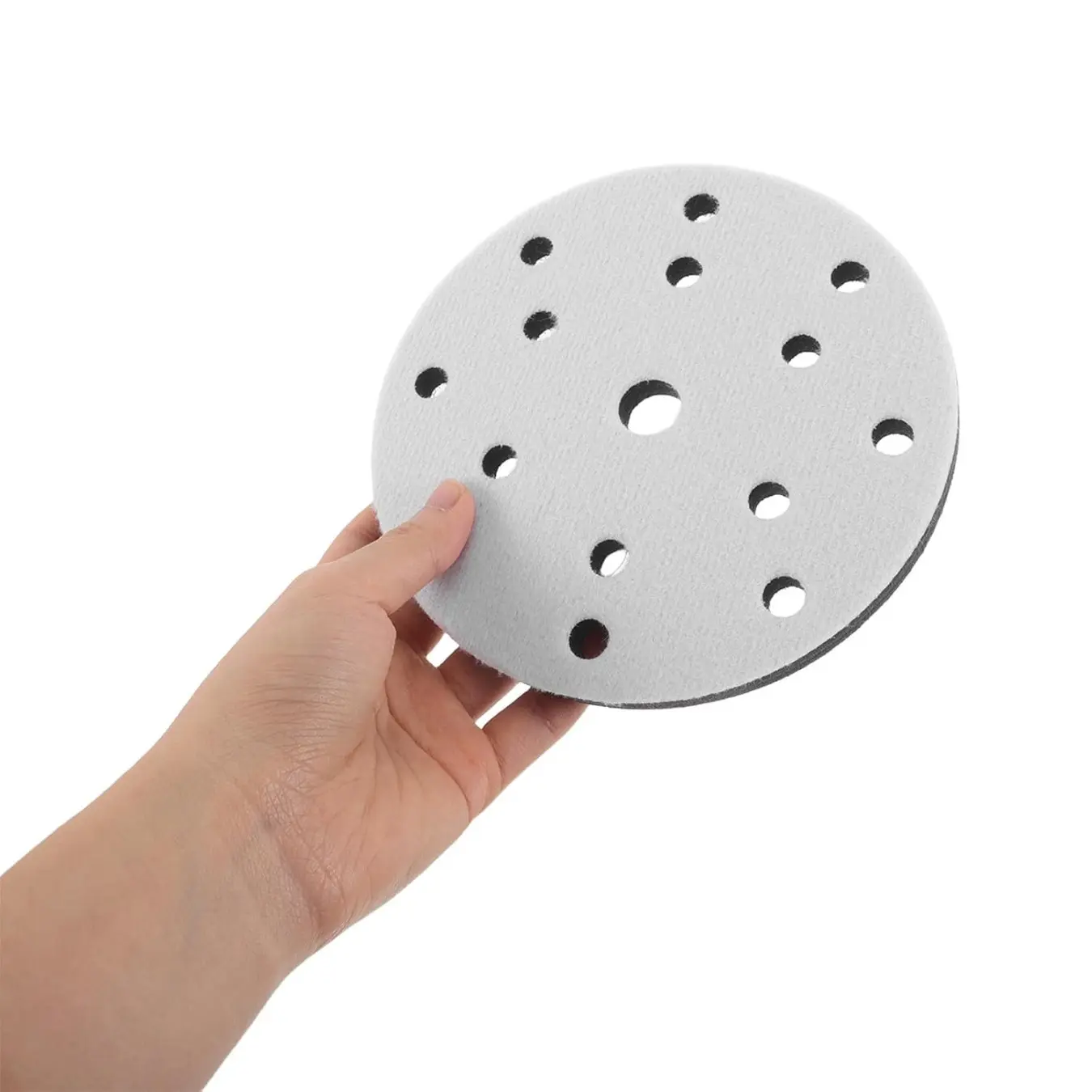 1/5PCS  Sanding Pads,6 Inch Sanding Pads for Orbital Sander, Soft Sponge Composite Cushion Buffer Backing Disc with Shock Absorption and Surface Adaptability for Polishing and Sanding