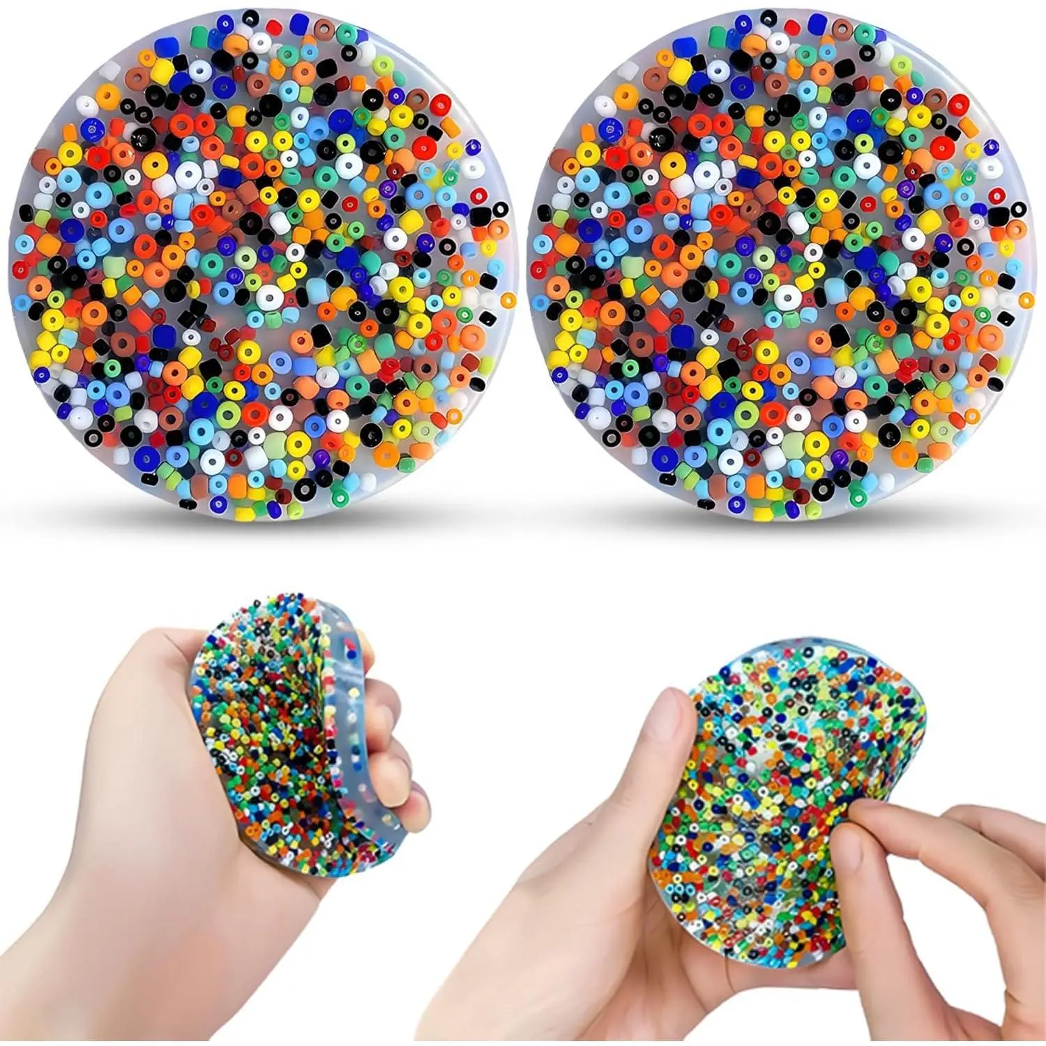 Picky Pad | Skin Picking Fidget Toys for Anti Skin Picking, Trichotillomania Fidget Toys | Sensory Pick Pads, Picking Pads for Anxiety & Stress Relief in Kids & Adults (2 Pack, 10 cm)
