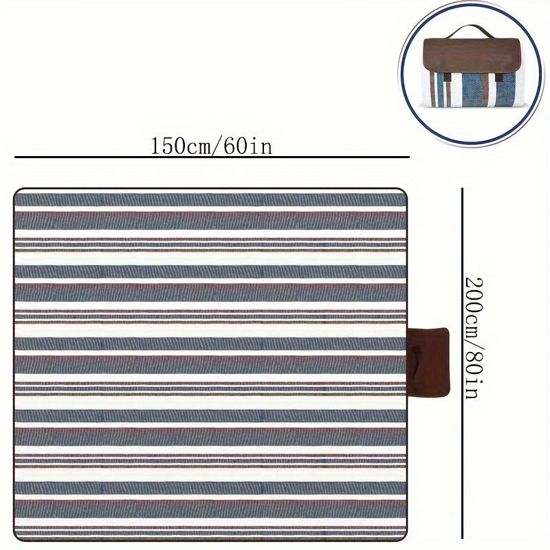 Camping picnic blanket, outdoor picnic blanket, outdoor tote bag, spring and summer camping blanket, very suitable for the beach