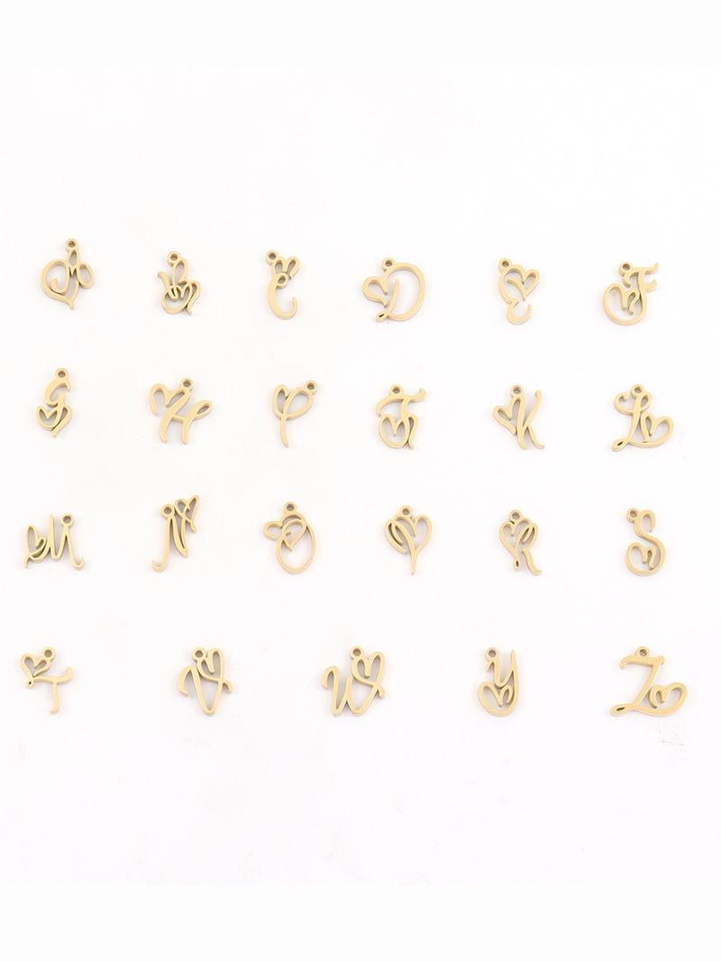 Initials Anklet for Women, Fashionable Heart Charm Anklet for Beach Party Vacation, Elegant All-match Fashion Accessories for Daily Wear