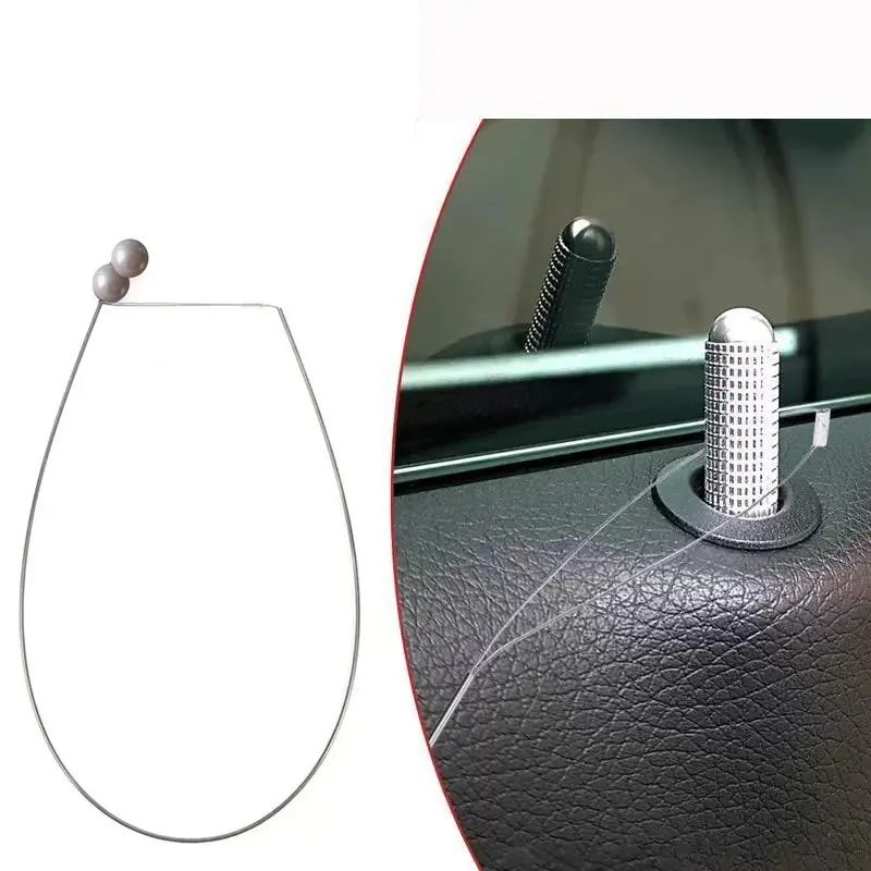 Car maintenance auxiliary hook, door handle, door lock, universal hook, door opening airbag, stainless steel puller, J-shaped hook, emergency tool, heavy-duty button, main control, long handle gripper set, Auto Body Tools