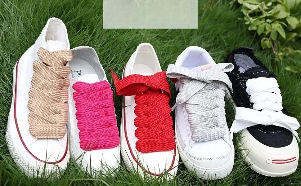 THE WELL KEPT 2 Pairs 3/4'' Fat Laces for Sneakers, 36''-63''Length Jumbo Thick Shoe Laces Replacement Laces