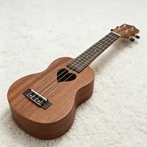 21 InchUkulele Set Heart Shaped Sapele  with Guitar Bag, Strings, Professional Adult Musical Instrument Kit, Perfect Gift for Music Lovers