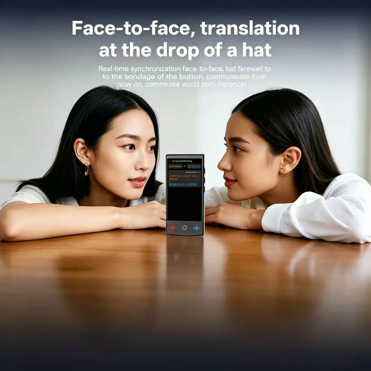 Ai Language Translation Device, Real-Time Voice Translation, Online & Offline Modes, Photo Text Translation, Multilingual Communication Tool