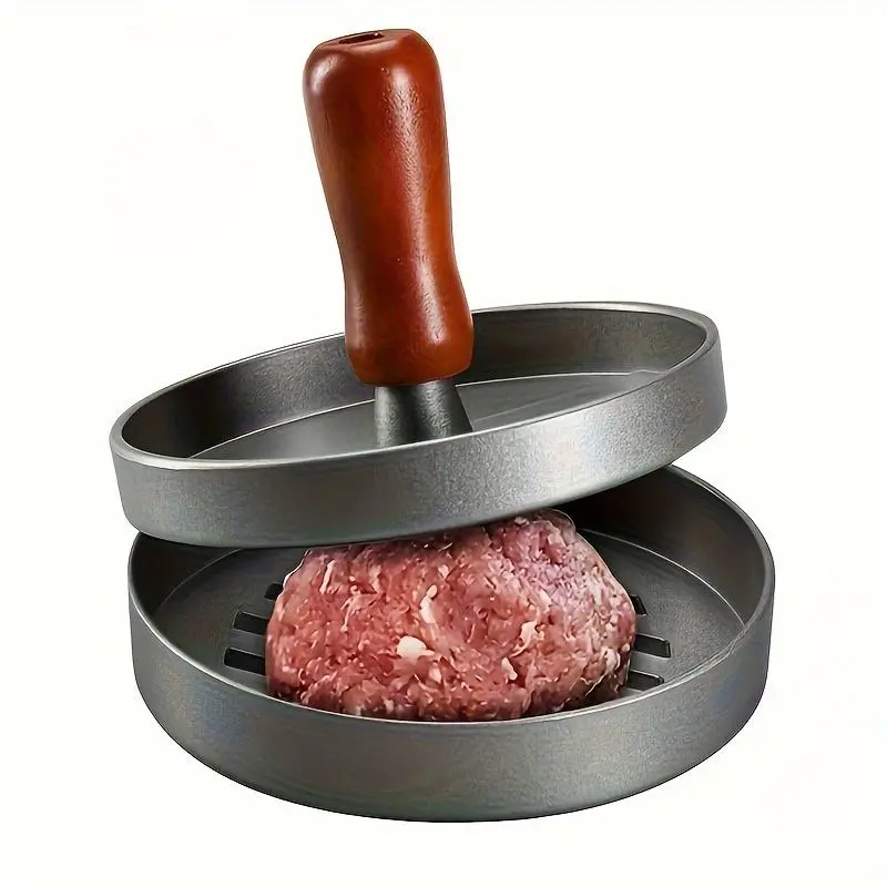 Non-Stick Burger Press, 1 Count Effortless Patty Maker for Meat, Beef and Cheese, Ideal for Home, Kitchen, Grill, Barbecue and Cooking, Kitchenware