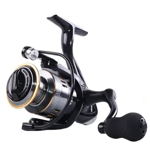 DeepJaw Outfitters All Metal Spinning Fishing Reel, Saltwater Long Cast Surf Spinning Reels, Corrosion Resistant Smooth Retrieve Offshore Boat Lure Reel for Saltwater Surf Rod & Big Game Fishing