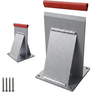 Firewood Splitter with Wider Fins, Ultra-Sharp Blade, 7.3LB Heavy Design Reduces Bounce, Safe Axe-Free Wood Splitting Wedge for Fire Pits & Outdoor Use, Silver, Size: XLarge