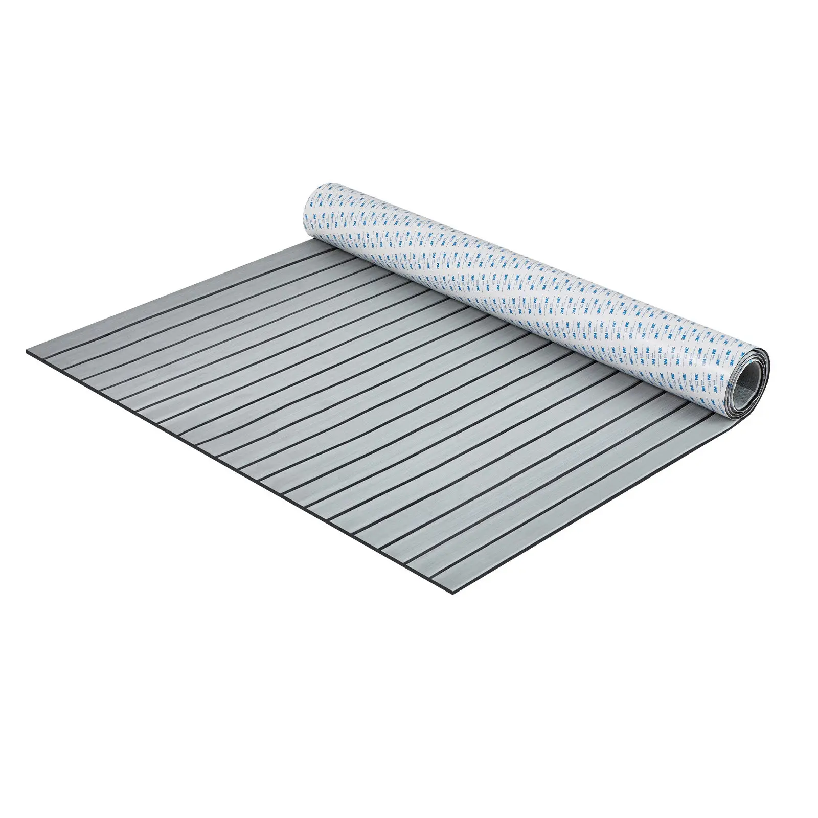 VEVOR Boat Flooring, EVA Foam Boat Decking 94.5" x 45.7", Non-Slip Self-Adhesive Flooring, 29.9 sq. ft Marine Carpet for Boats, Yacht, Pontoon, Kayak Decking