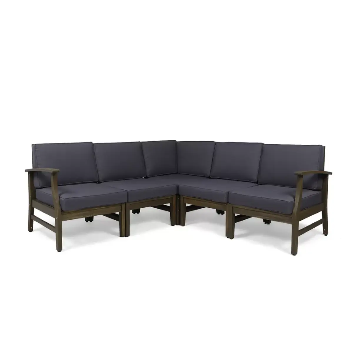DARK GREY + Acacia Wood