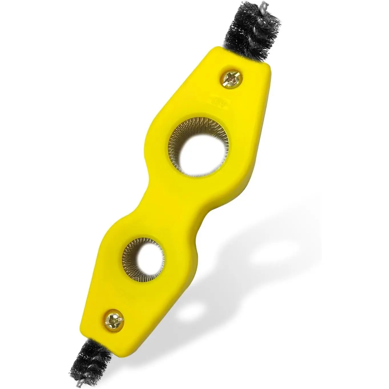 Terminal Cleaning Brush, 4 in 1 Anti-   Cleaner,   Terminals Machine  Cleaning Tool for Auto Marine,   Accessories (Yellow)