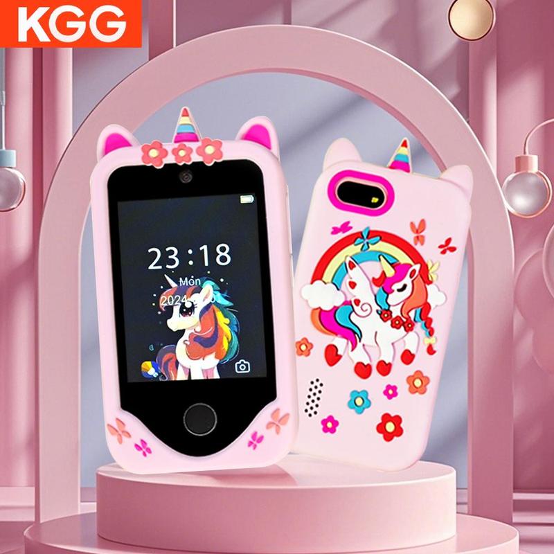 KGG Smart Phone, Student Smart Phone, Funny Learning Education Tool, Smart Music Game Player, Alarm Clock Calculator Flashlight Dual Camera Phone