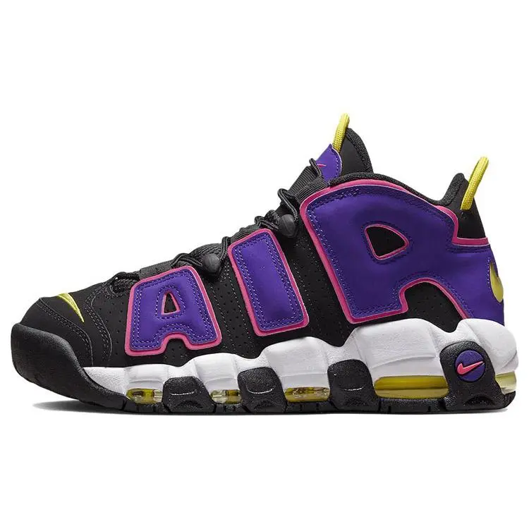 Nike Air More Uptempo Court Purple Retro Basketball Shoes for Men Verifiable, with credentials and supporting global authentication