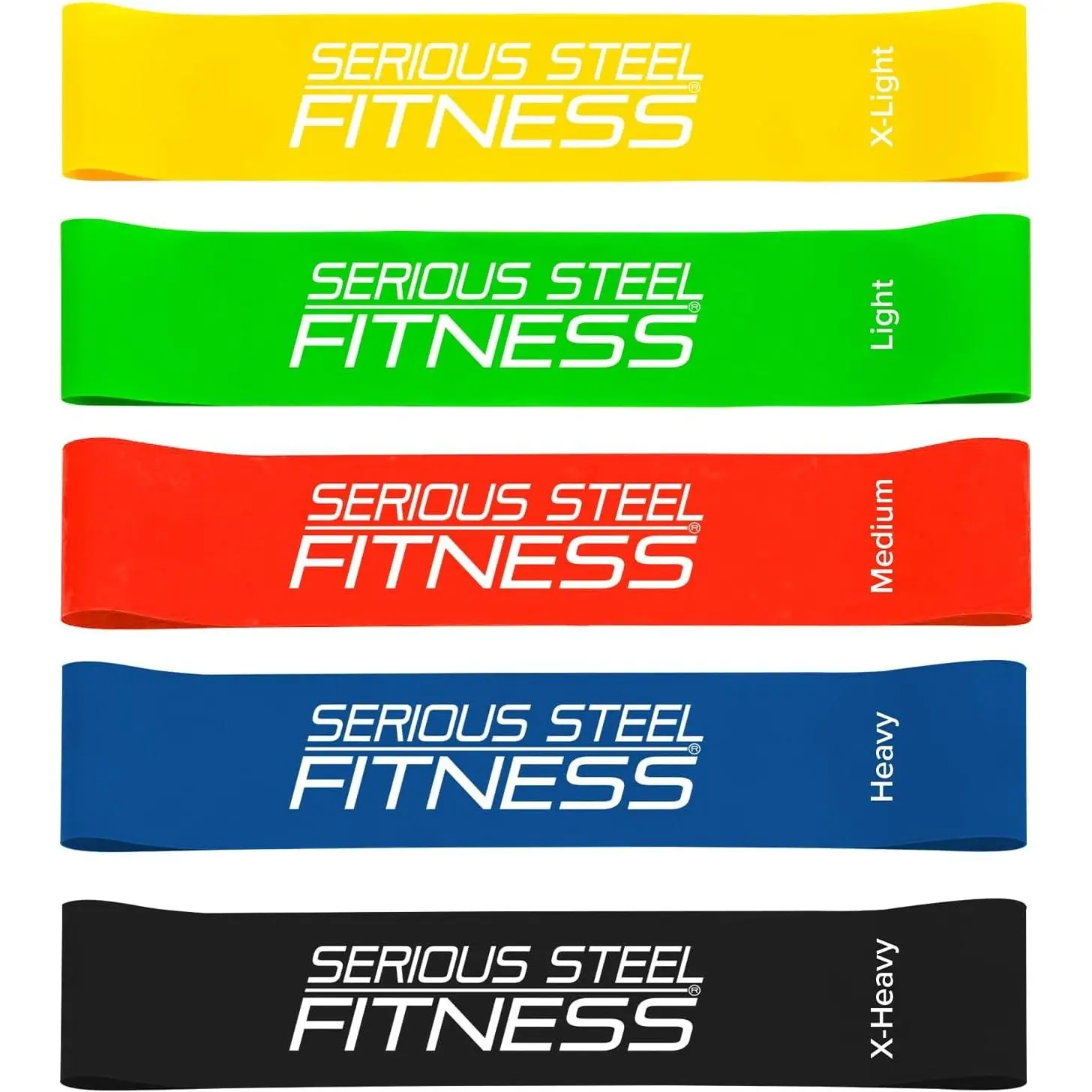 Mini Resistance Loop Bands | Rehab and Prehab Stretch Bands | 12" Exercise Workout Bands (Sets of 5 Pack and Sets of 10 Pack Trainer Options Available!)Gift.