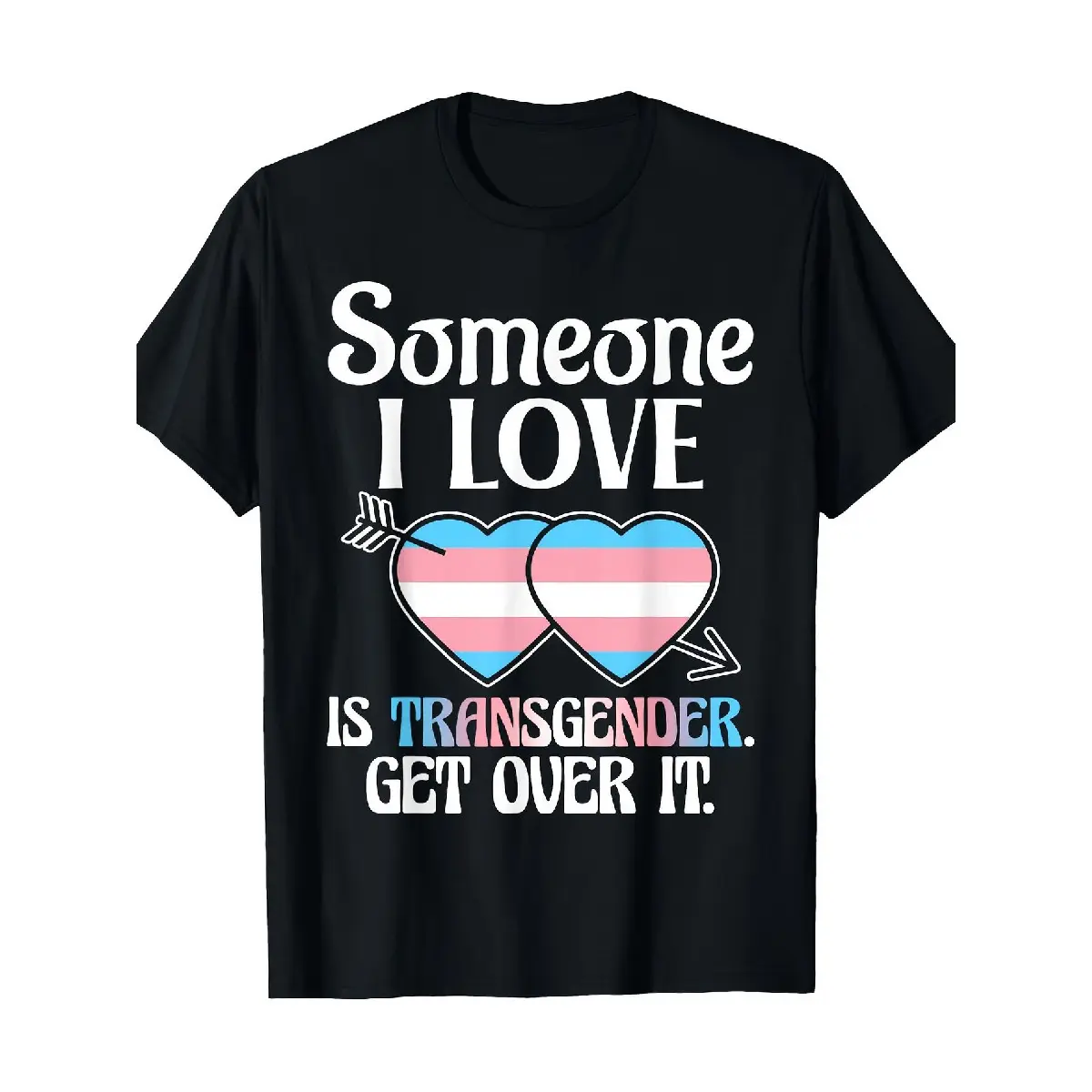 [100% Cotton] Transgender Pride Graphic Drippy T-Shirt for Men & Women, Casual Fashion Trend Top, Machine Washable, Easter Gift Option, S-XXXL, Black Oversized Plus Size Tee