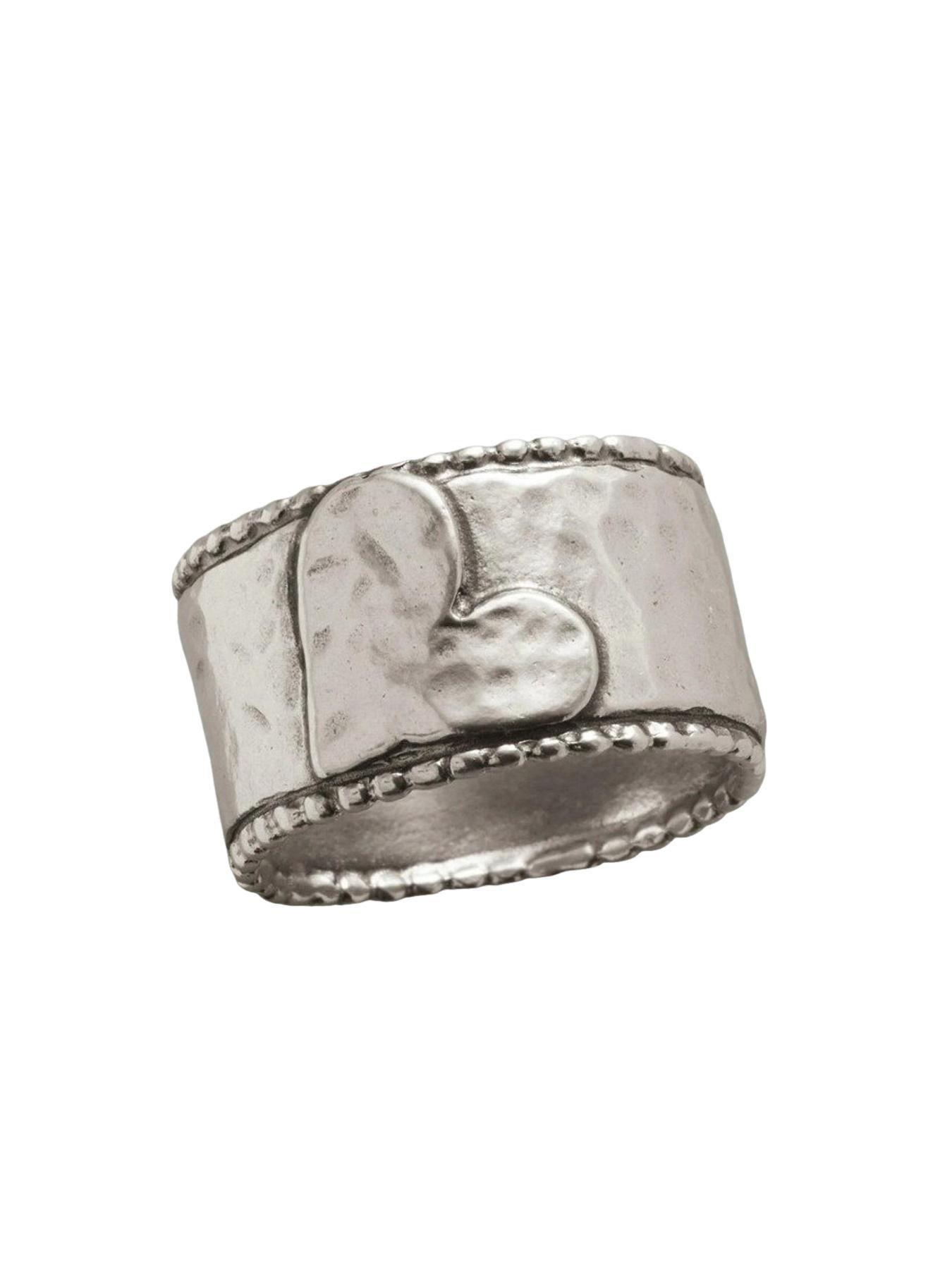 Fashion Jewelry for Party, Everyday Accessories, Trendy All-match & Exquisite Jewelry for Birthday Gift, Vintage Rings, Heart Signet Ring, Heart Cluster Ring