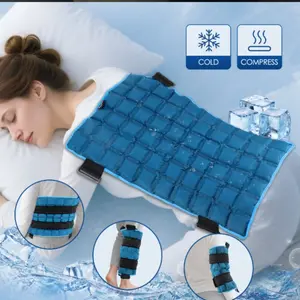 Multifunctional Ice Bag for Full Body Back Reusable Resin Cold Pack, Suitable for Back Shoulder Leg Abdomen, Cold Hot Therapy for Relief