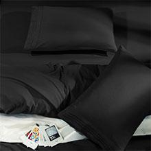 Sheet Super Microfiber 1800 Thread Count Egyptian Fit 18-24 Inch Deep Pocket Mattress Wrinkle-6 (Black, Full)