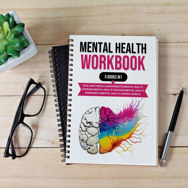 Mental Health Workbook, Mental Wellness, 1 Count Colorful Mindfulness Workbook, Managing Depression in Relationships, Addiction Recovery Strategies, Healing Complex PTSD