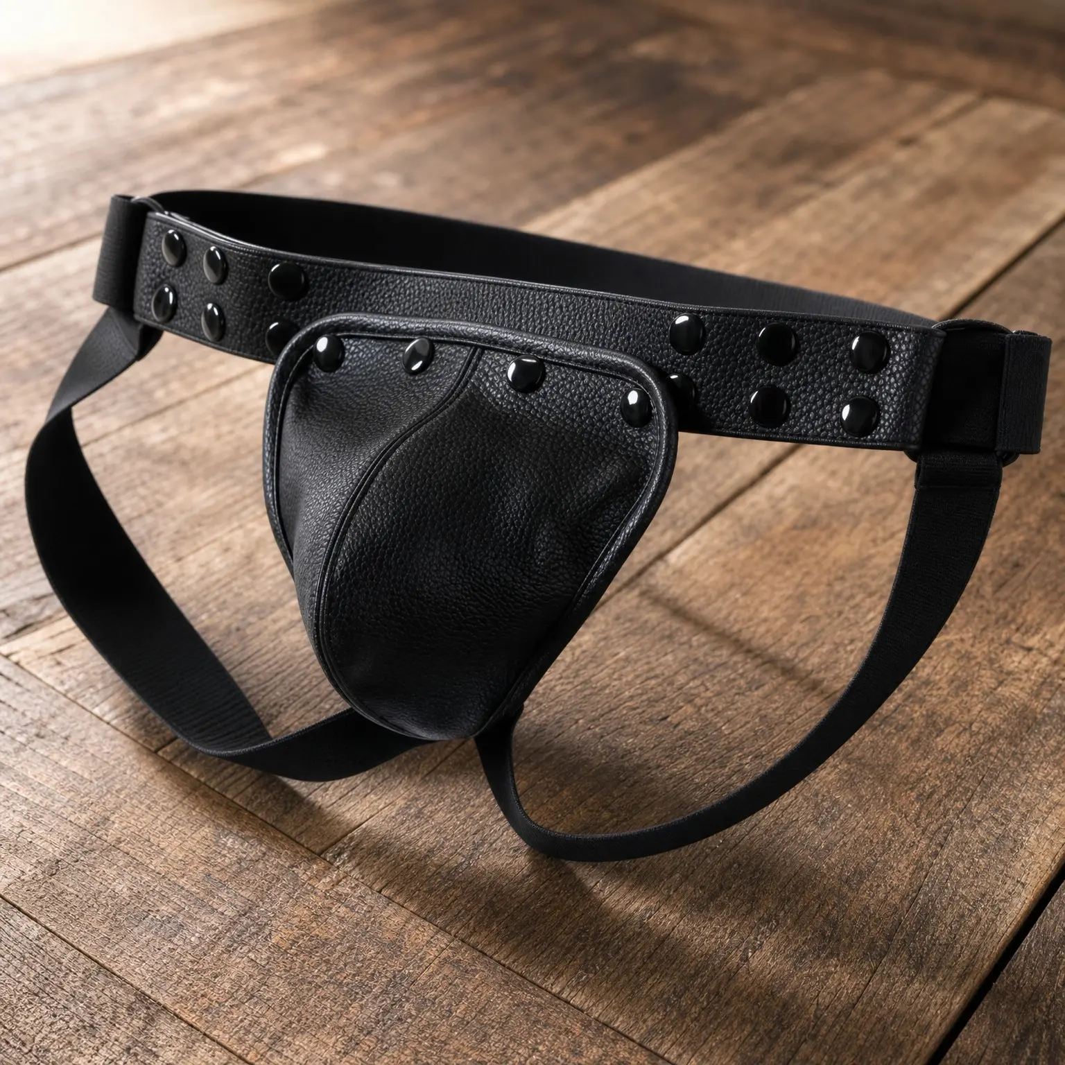 Men's Breathable Jockstrap Underwear with Adjustable Straps and Removable PouchGift