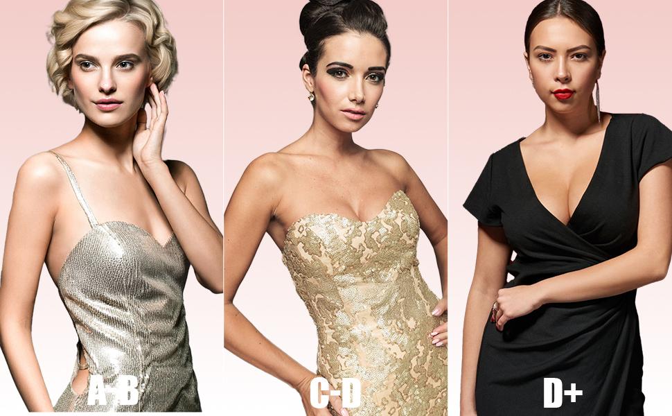 2-Piece Breast Lift Boob Tape Set with 10 Pasties, Invisible Body Bra Tape for Women