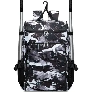 Baseball Softball Gear Bag Backpack for Boys Girls Ages 8-12 12-14 Large  Youth Bat Bag with Ventilated Shoe Compartment Baseball Softball Players Stuff Supplies
