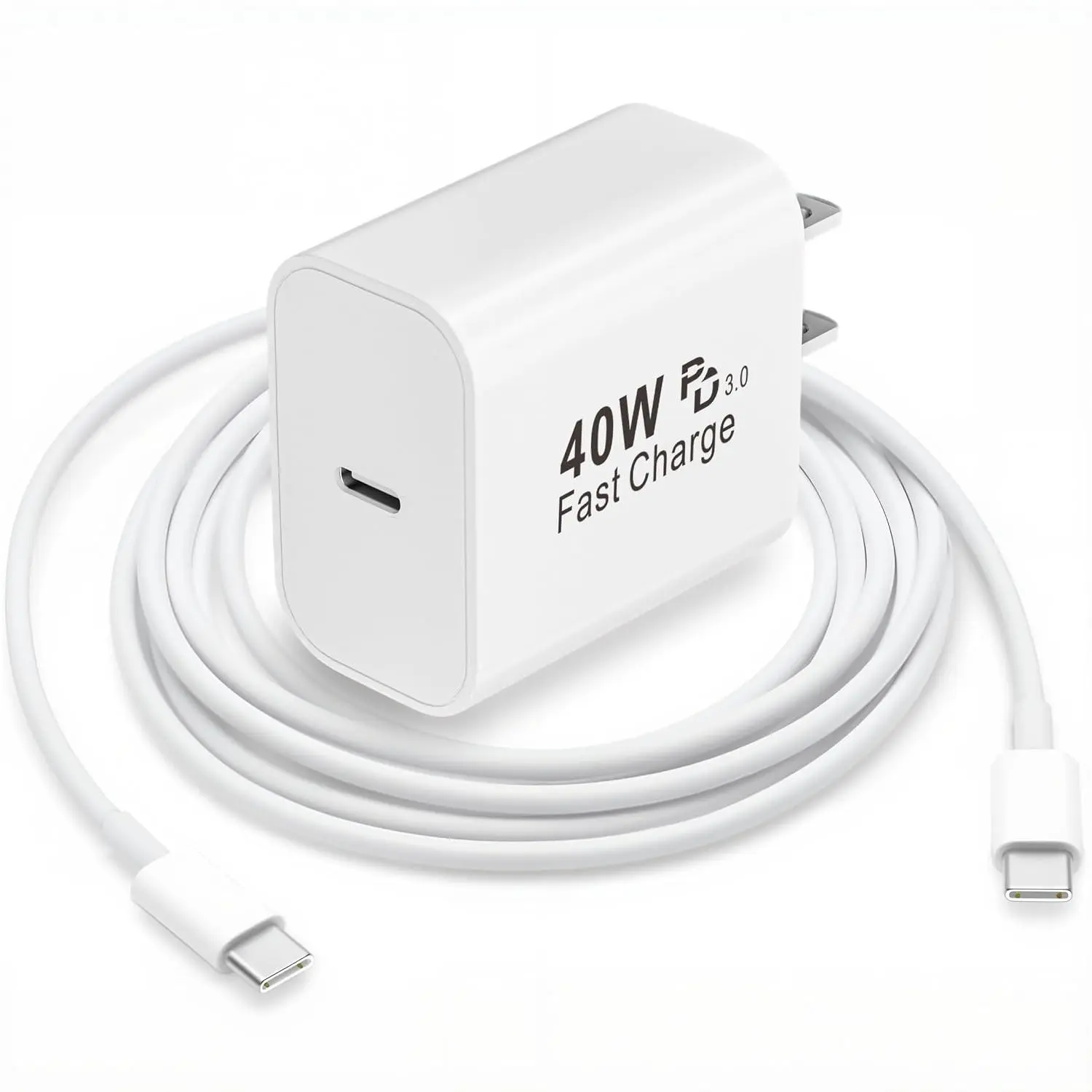 17 16 15 Charger   Type C Chargers 40W USB C Charger Block  17 16 15 Air Pro Max Chargers with 6FT  for  17/17 Plus/17 Pro Max/16 Plus/16 Pro Max/15 Max/iPad Pro