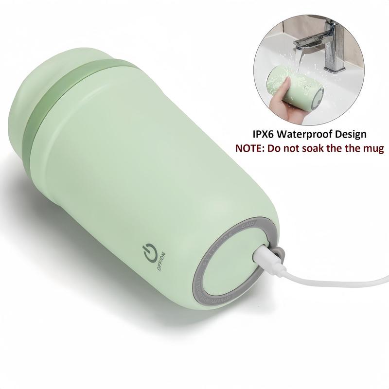 Portable Electric Stirring Mug, USB Rechargeable Magnetic Stirring Mug with Cable, Automatic Stirring Block Coffee Mug for Home, Office, Travel, Dormitory Portable Electric Stirring Mug, USB Rechargeable Magnetic Stirring Mug with Cable, Automatic Stirring Block Coffee Mug for Home, Office, Travel, Dormitory