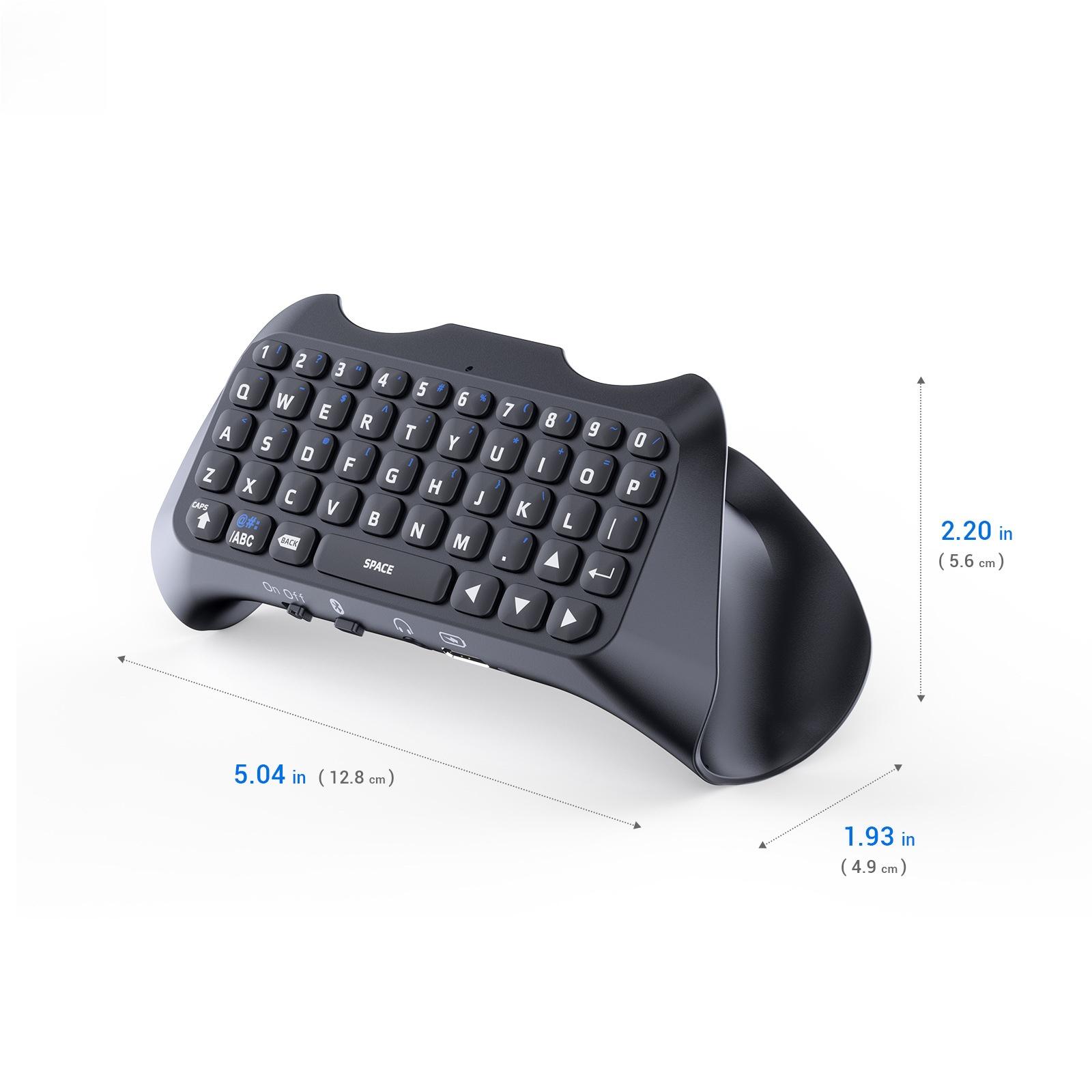 🎙️ PS5 Controller Wireless Keyboard |   Built-in Speaker for Voice Chat - Gamer Must-Have ✅ PS5 Wireless Controller Keyboard with Speaker |   Lag-Free Voice Chat - Essential Accessory