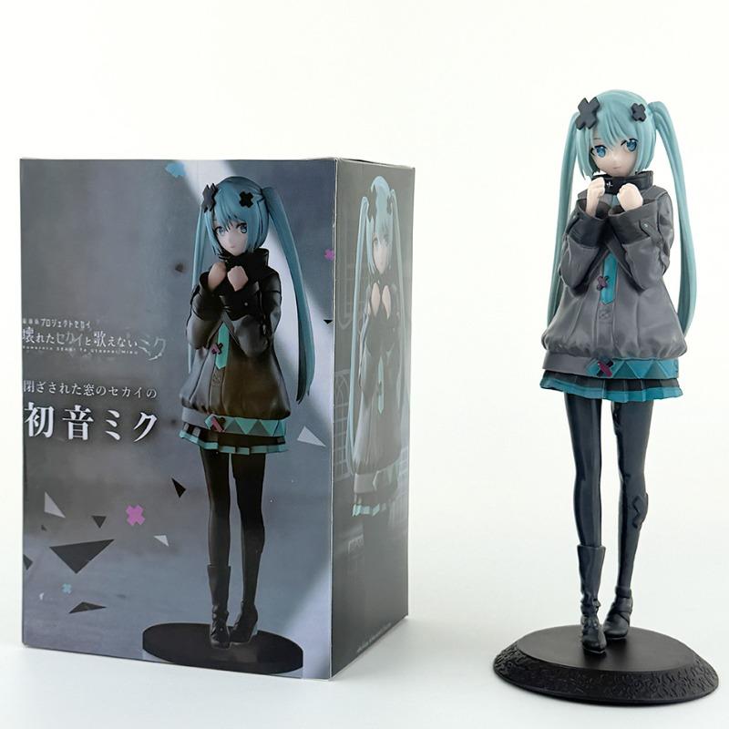 Official Hatsune Miku Anime Figure Statue - Cute Vocaloid Collectible Model PVC Doll