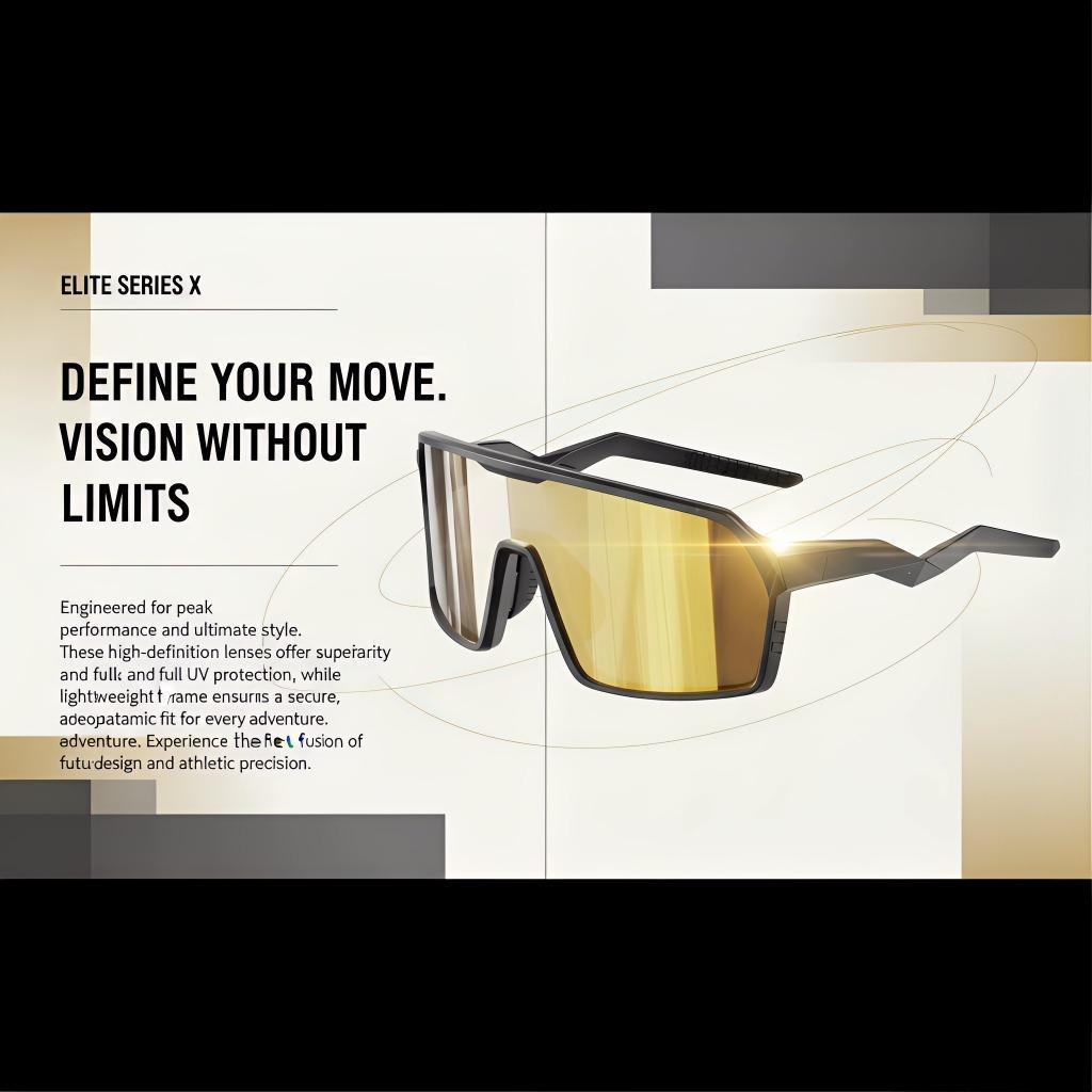 Polarized Wrap Around Sports Sunglasses Men Women, UV400 Protection Multi-Color Lightweight Shield Style for Mountain Biking Hiking Driving Outdoor Activities