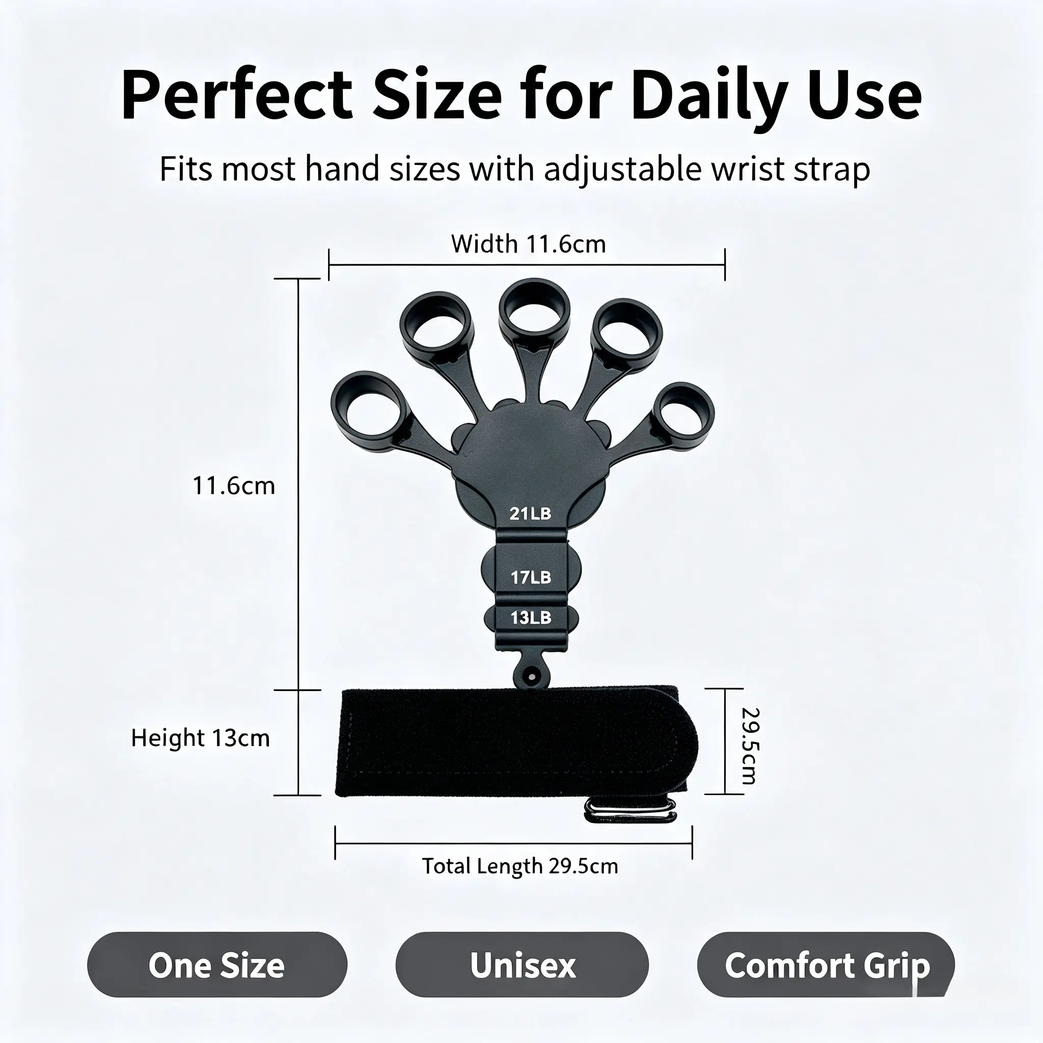 Silicone Finger Exerciser Hand Grip Trainer 5‑Finger Tension Trainer For Vein Rehabilitation Finger Strength Workout Ideal For Basketball Training Home Recovery And Outdoor Physical Fitness Exercise
