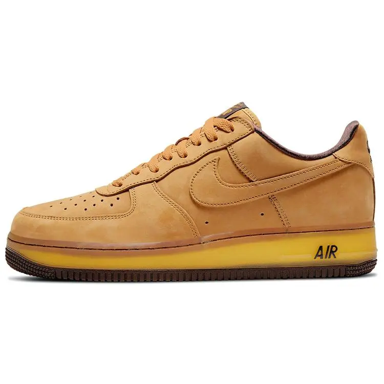 Nike Air Force 1 Retro SP Wheat Mocha Sneakers for Men and Women – Synthetic Leather, Comfortable, Slip-Resistant, Lightweight, Low-Top Verifiable, with credentials and supporting global authentication