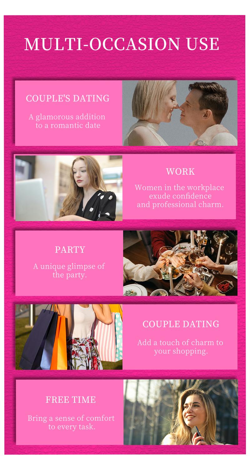 Long Lasting Women's Floral Fruity Perfume 80ml, Daily Fragrance with Amber Rouge & Rose Notes, Blended with Berries, Echoing Pink Yara & Penhaligon Halfeti Style