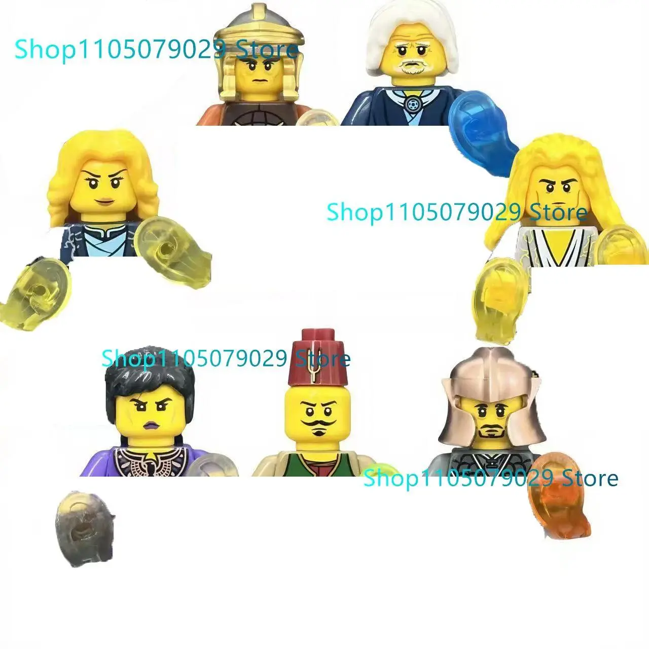 New Anime Cartoon TV Ninja Toy Figures Dragons Rising Gaiden Lloyd Jay Kai Zane Nya Cole Bricks Building Blocks Gifts