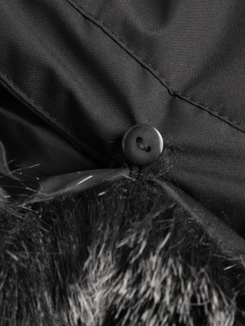 Men's Heavy-Duty Winter Coat with Detachable Fur-Like Hood & Collar - Long Jacket, Large Pockets, -Filled Cold-Weather Outerwear for Skiing, Commuting - Hand Washable (No-Stretch) Men's Heavy-Duty Winter Coat with Detachable Fur-Like Hood & Collar - Long Jacket, Large Pockets, -Filled Cold-Weather Outerwear for Skiing, Commuting - Hand Washable (No-Stretch)