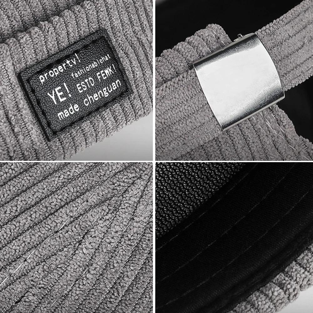 Brimless Skullies Cap Vintage Cotton Men Adjustable Landlord Docker Cap Multipurpos Beanie Hats Streetwear Dome Hat Hip Hop Hats