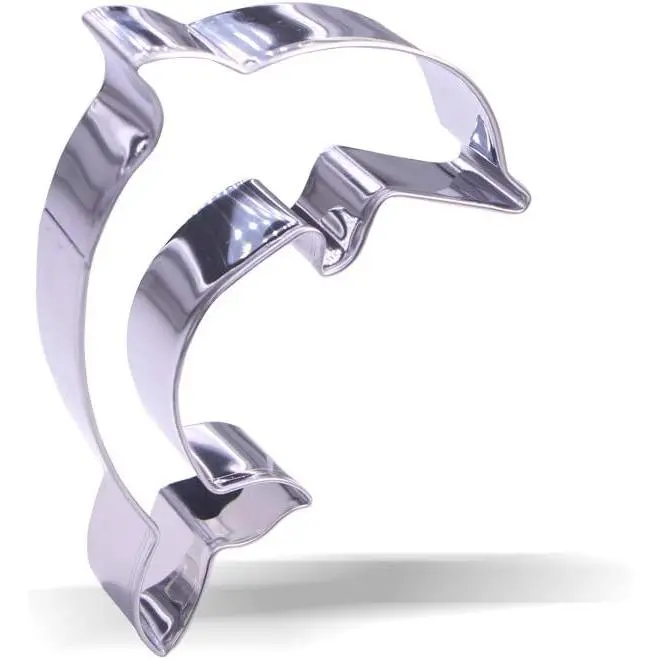 4 inch Dolphin Cookie  - Stainless Steel