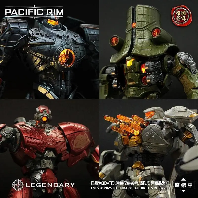 2026 New hot item In stock Empire Sky Studio Pacific Rim Gipsy Danger Crimson Typhoon 5-inch 13cm Assembly Action Figures【Send within 24 hours】
